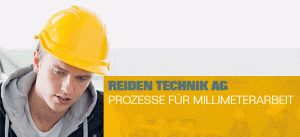 SBO bei Reiden Technik AG einem Maschinenbau- und handelsunternehmen mit Sitz in der Schweiz.