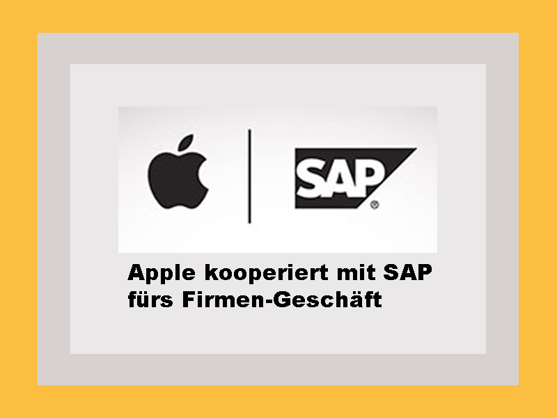 Apple-SAP-Partnerschaft