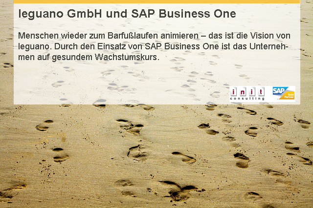 SAP Business One als durchgängiges Warenwirtschaftssystemgewährleistet eine einheitliche Gesamtlösung. 