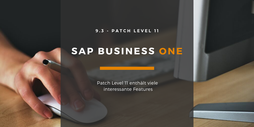SAP Business One 9.3 PL11