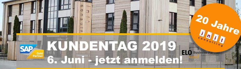 SAP und ELO Kundentag 2019