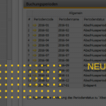 Buchungsperioden in SAP Business One