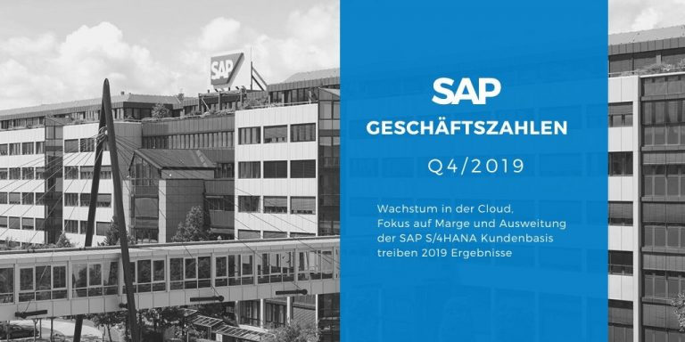 sap ergebnisse q4 2019