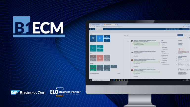 B1ECM Dokumentenmanagement Add-On für SAP Business One