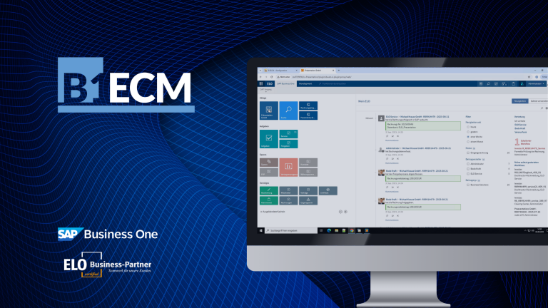 B1ECM Dokumentenmanagement Add-On für SAP Business One banner (neu)