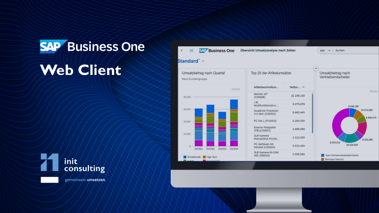 Web Client für SAP Business One (neu)