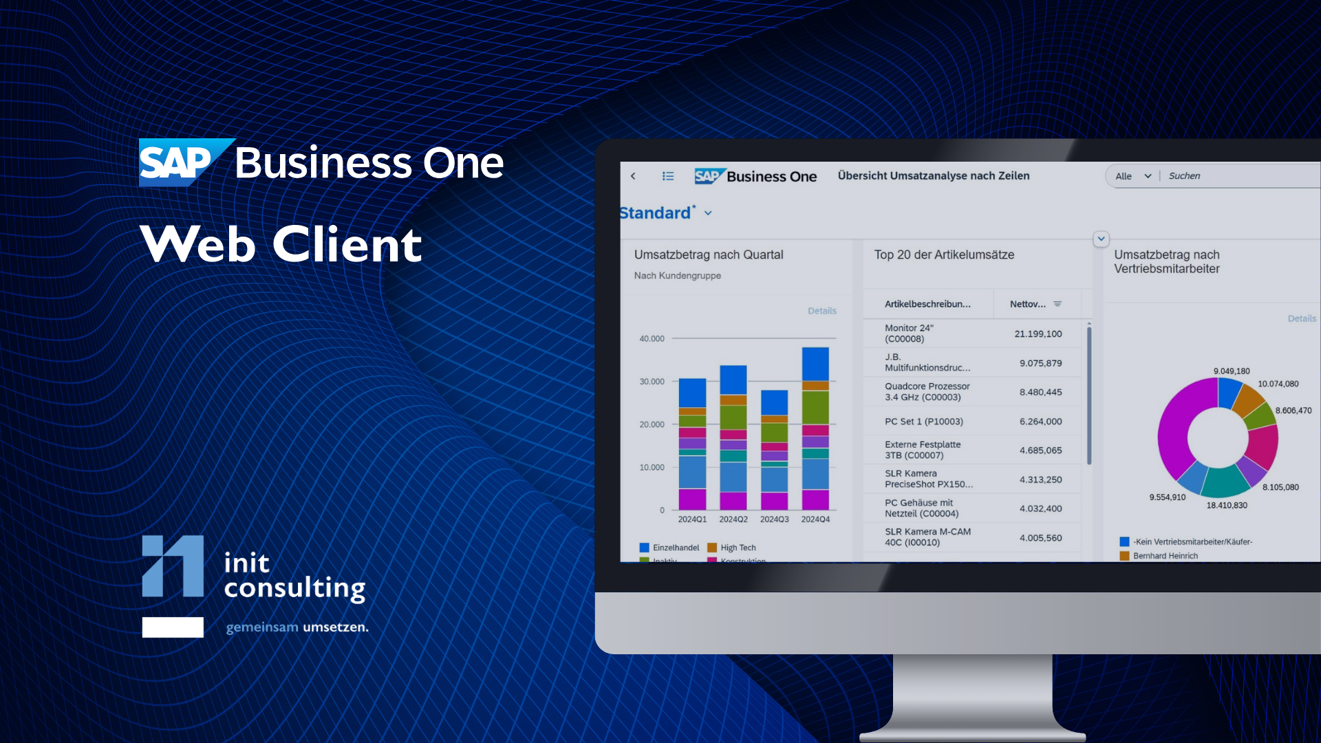 Web Client für SAP Business One (neu)