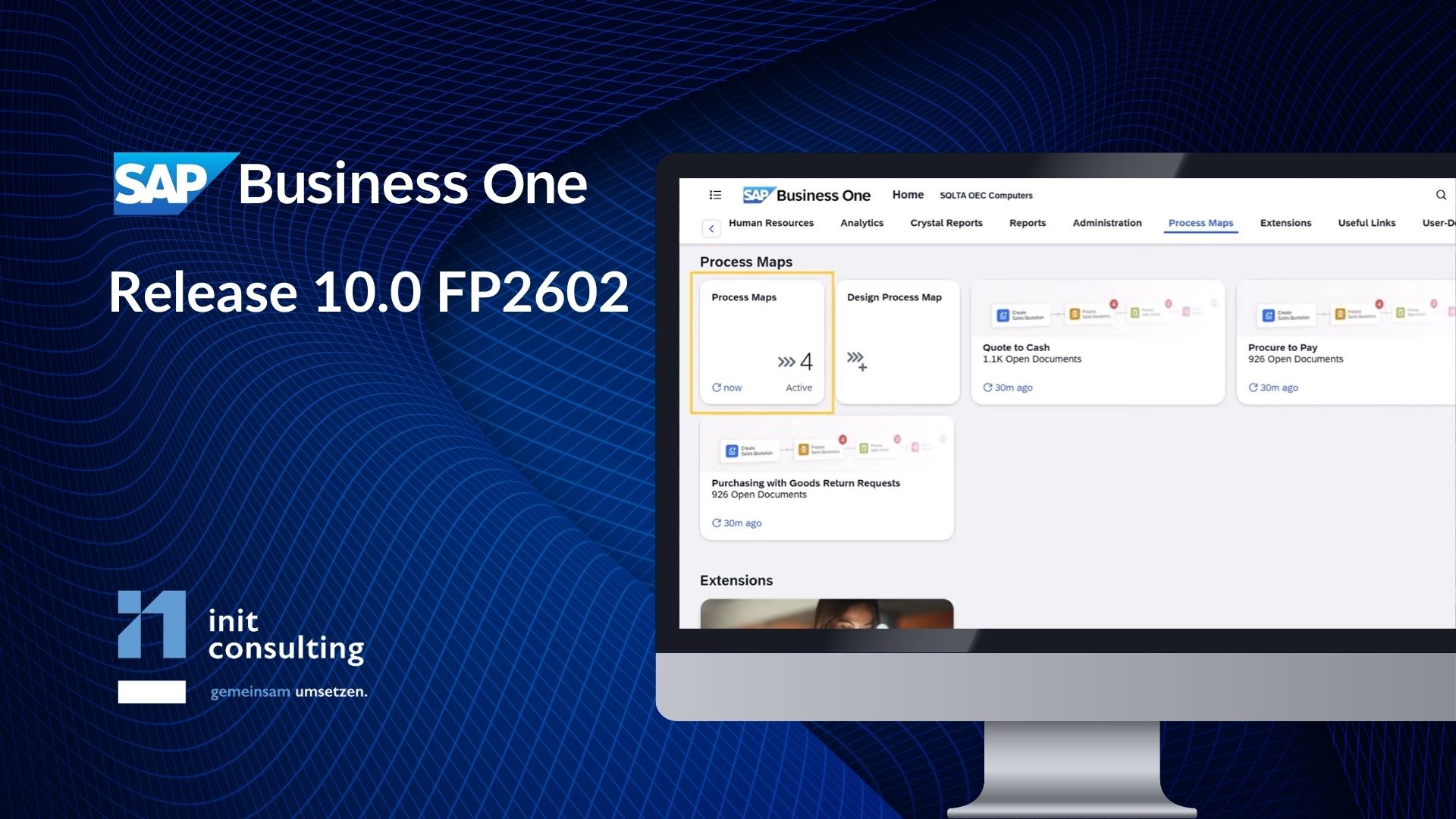 SAP Business One 10.0 FP2602: