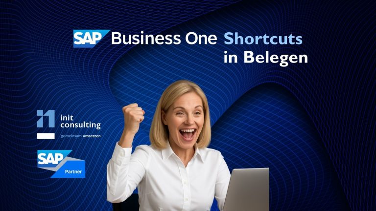 SAP B1 Shortcuts in Belegen