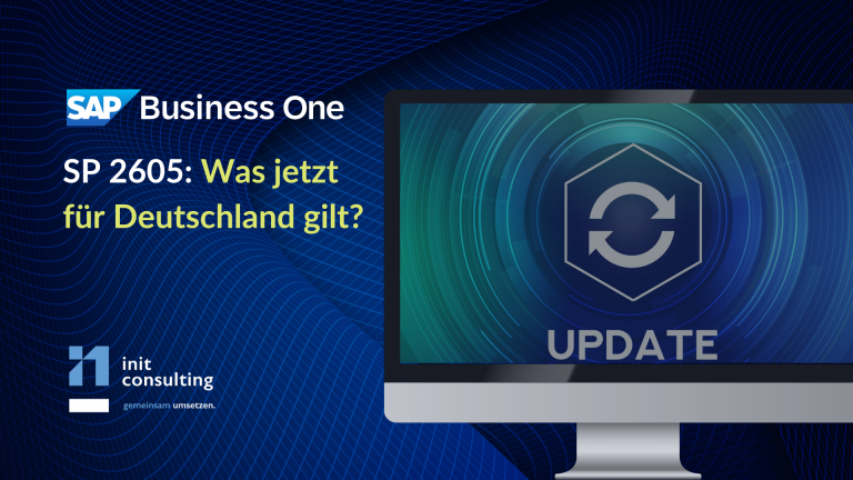 SAP Business One SP 2605 - Was jetzt für Deutschland gilt?